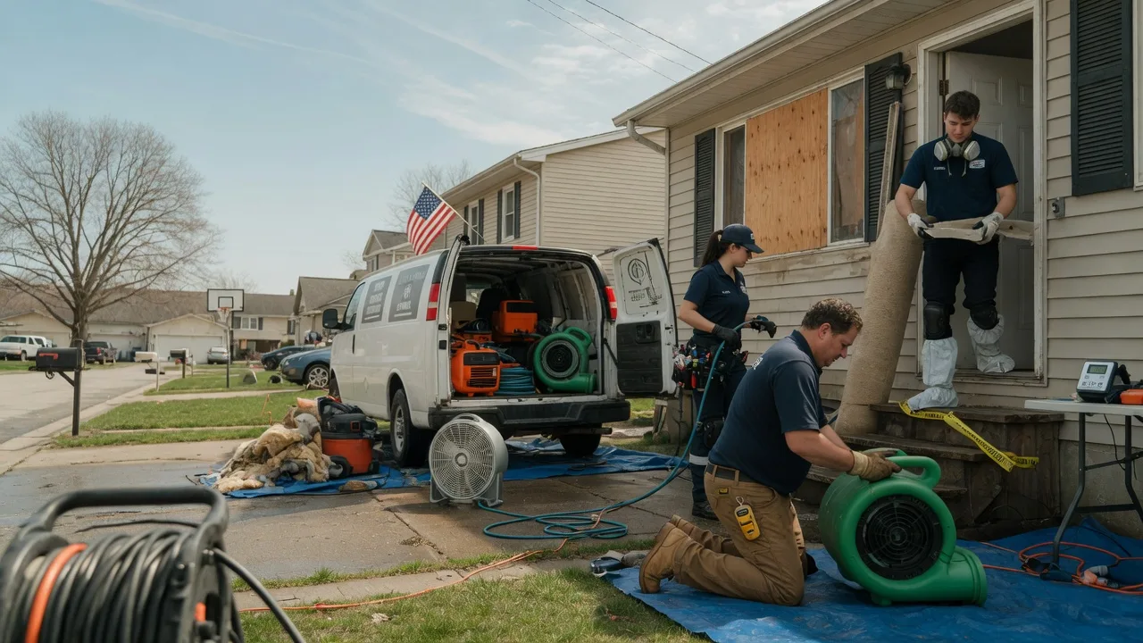 Water Damage Restoration in Nazareth, MI near me